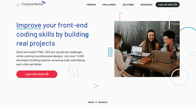 frontend end mentor